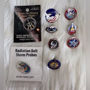 NASA Space Flight Pin Collection